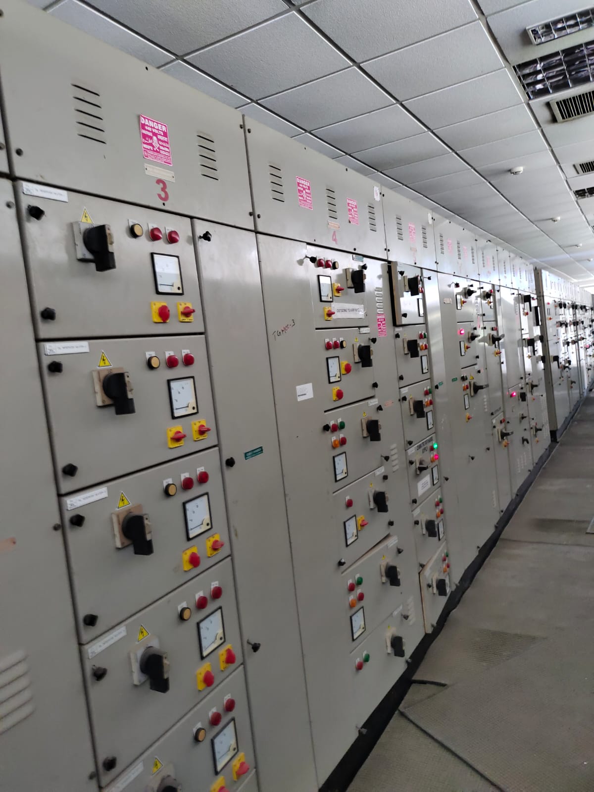 Substation Control Panel Installation 21